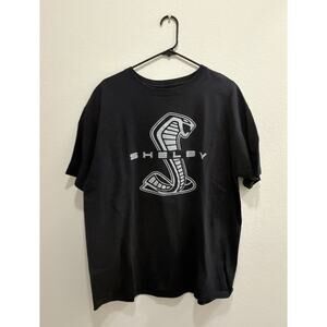 JH Design Men's Shelby Cobra Snake T-Shirt - Black - Size XL